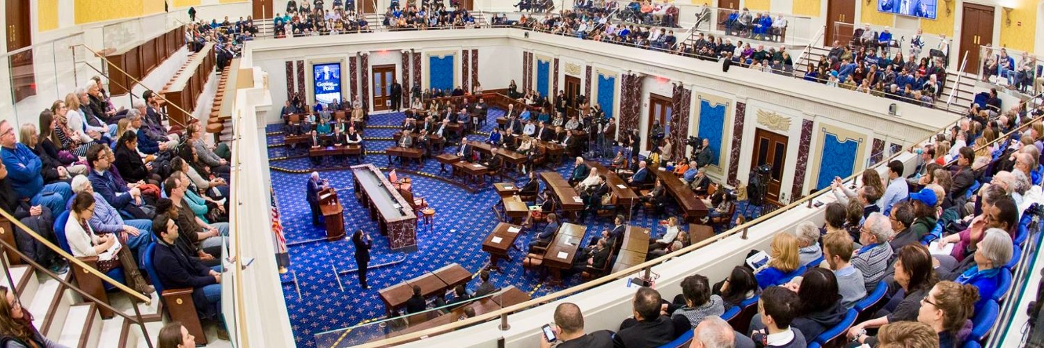 Edward M. Kennedy Institute for the U.S. Senate banner