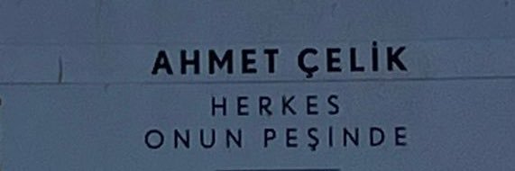 Ahmet Çelik banner