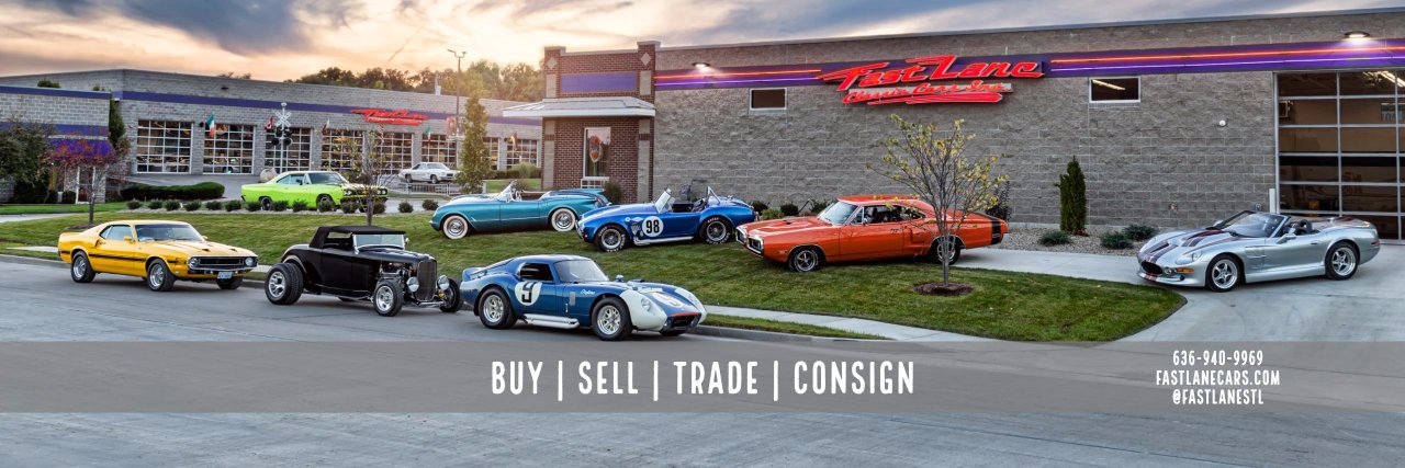 Fast Lane Cars banner