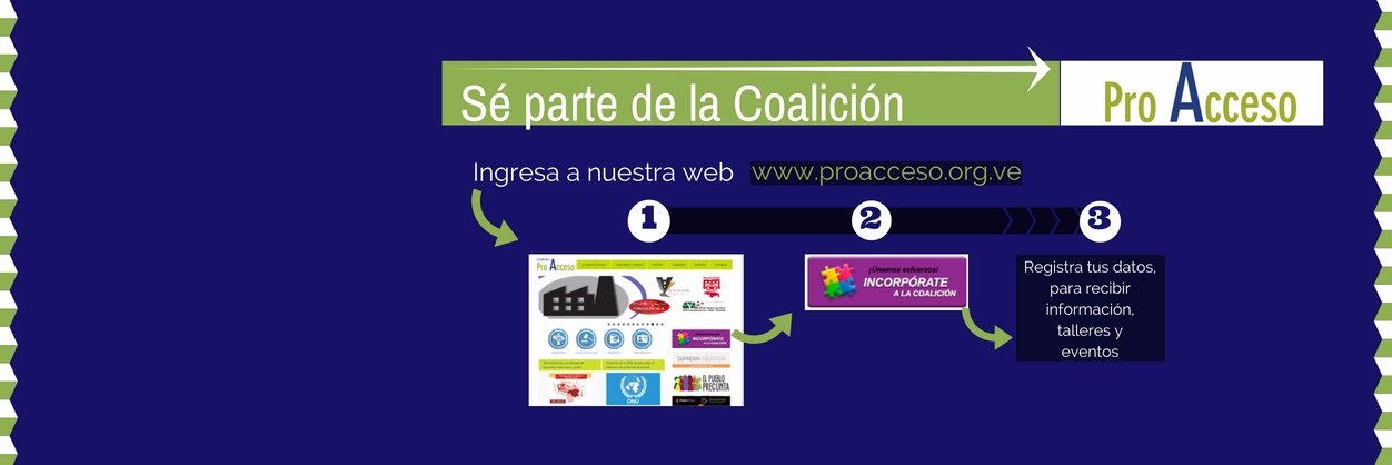 Coalición ProAcceso banner