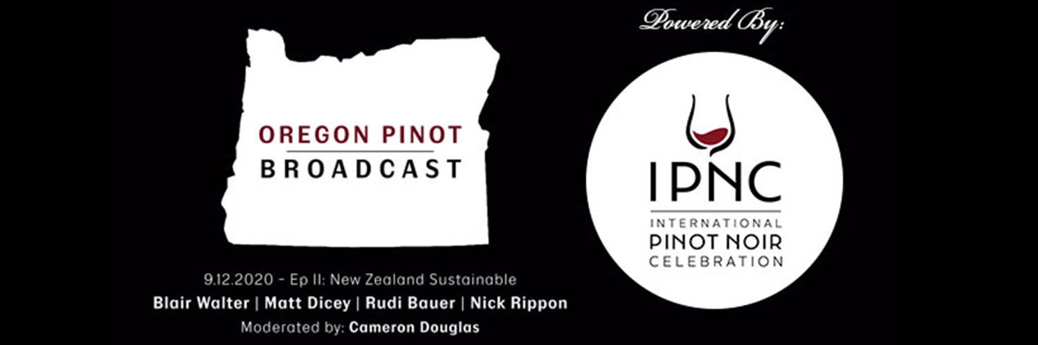 The International Pinot Noir Celebration banner