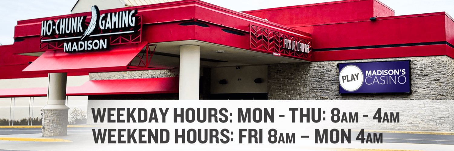 Ho-Chunk Gaming Madison banner