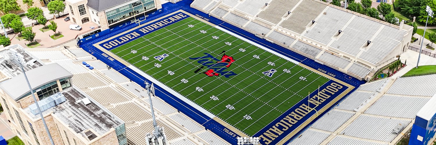 Tulsa Football's banner