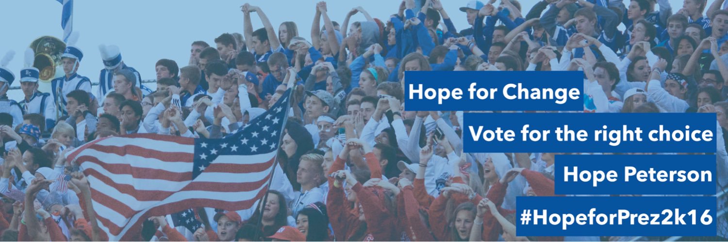 HopeForPrez2k16's profile banner image