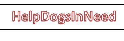 Help Dogs In Need banner