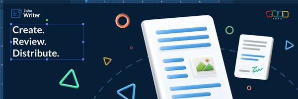 ZohoWriter Profile Banner