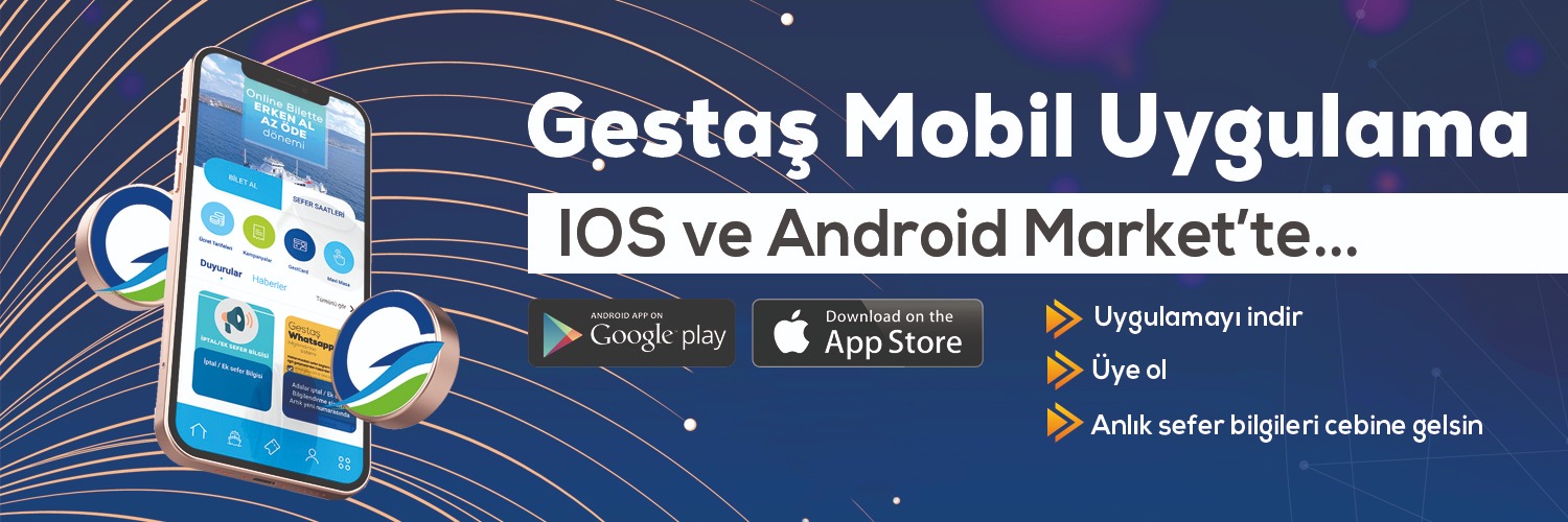 Gestaş Deniz Ulaşım banner