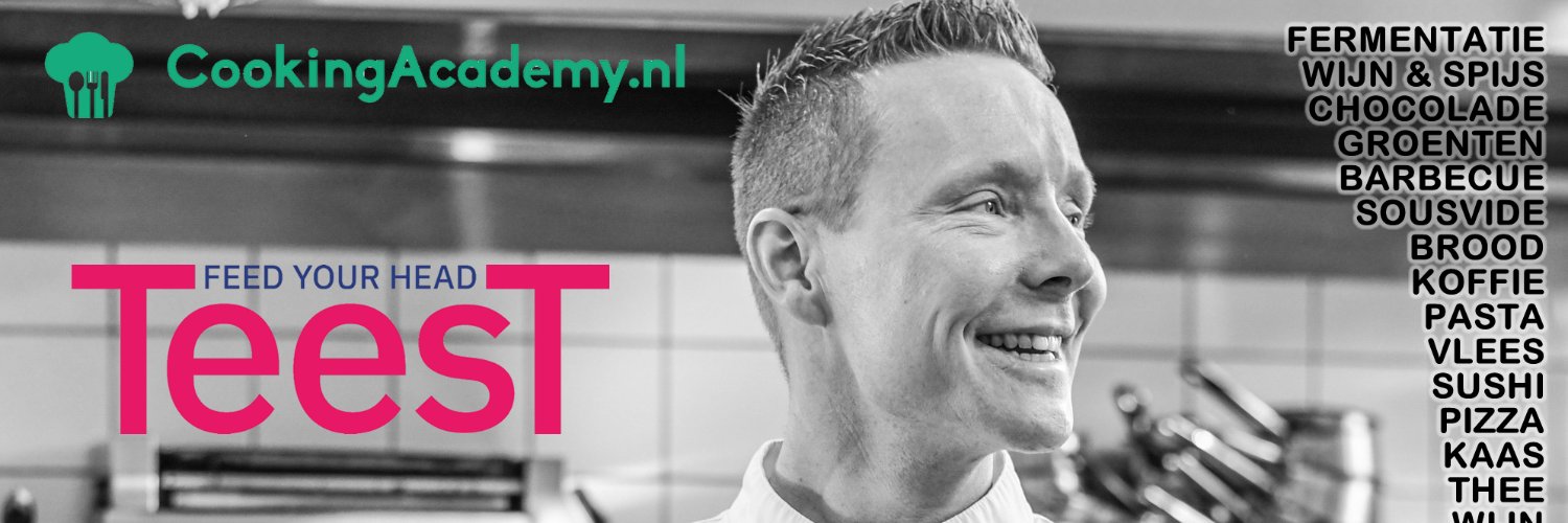 Robert Verweij van TeesT Culinaire Cursussen banner