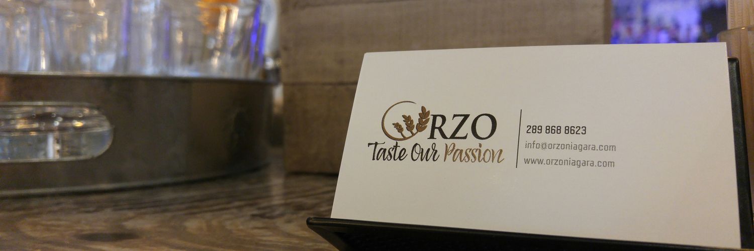 Orzo Restaurant banner