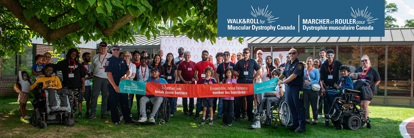 Dystrophie musculaire Canada banner