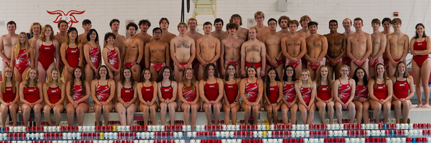WPI Swim Dive banner