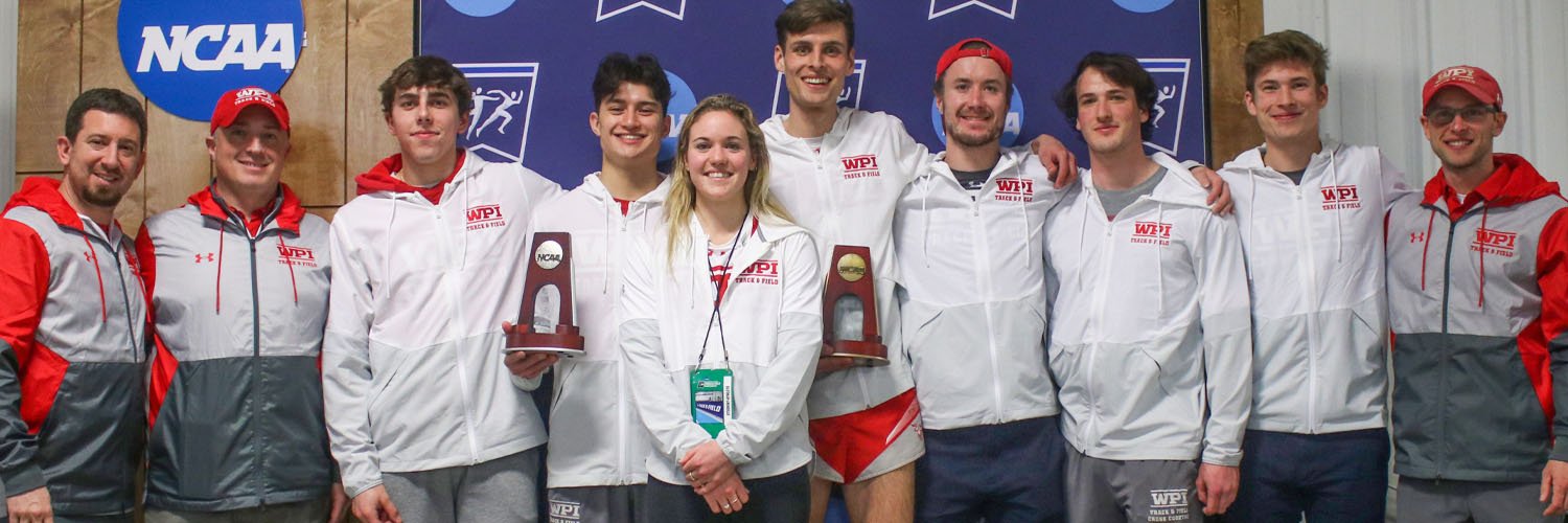 WPI Track and Field banner