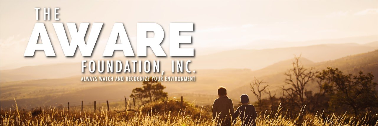The AWARE Foundation's banner