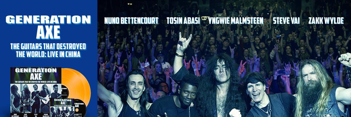 Generation Axe banner