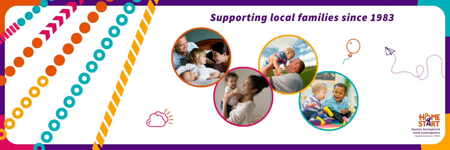 Home-Start Royston, Buntingford & South Cambs banner