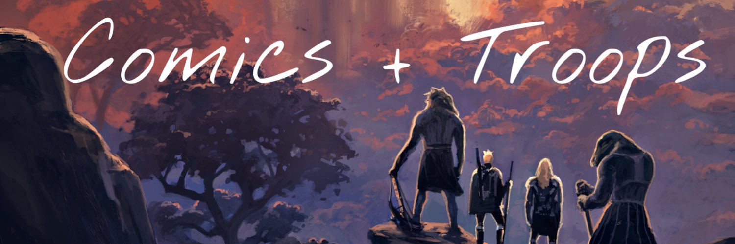 ComicsAndTroops's profile banner image