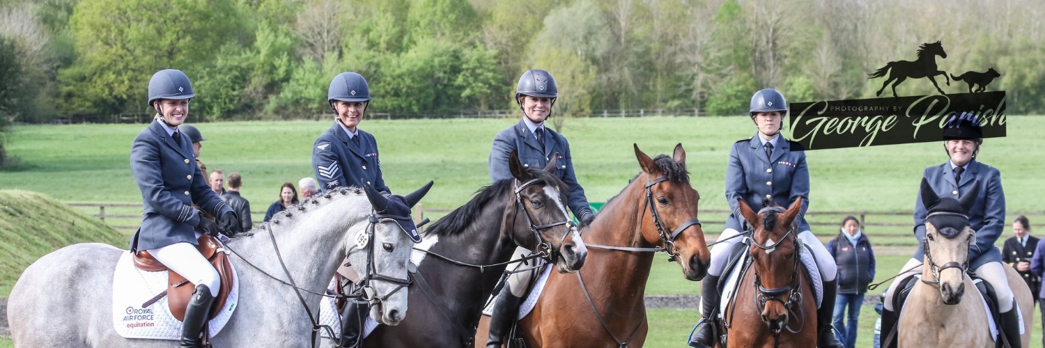 Royal Air Force Equestrian Association banner