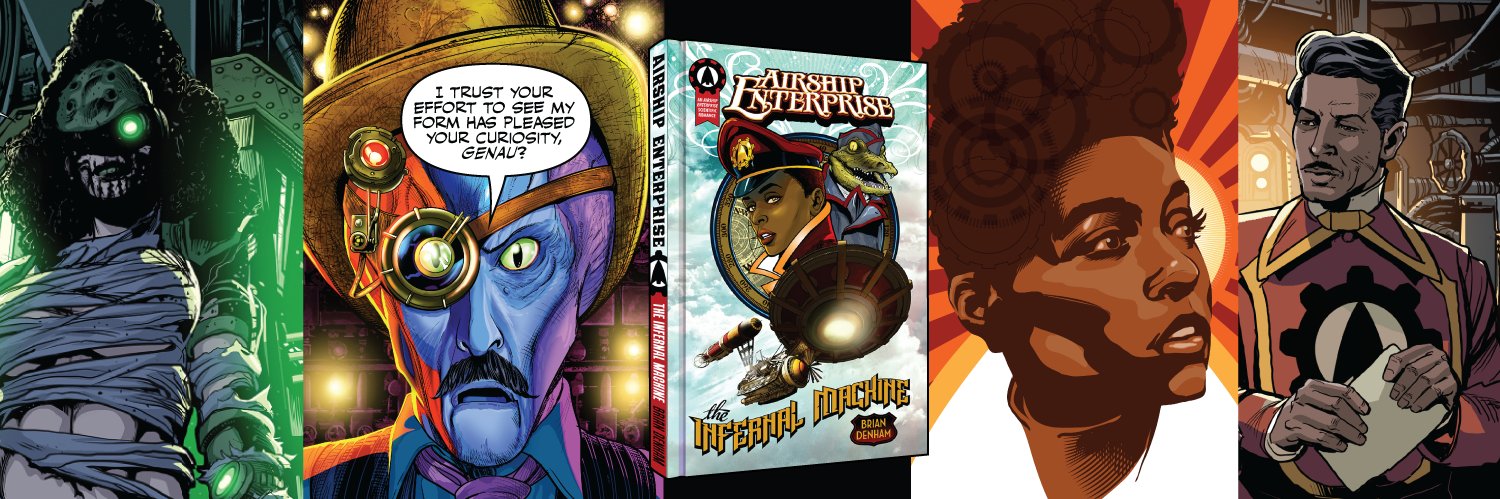 Brian Denham | Comics banner