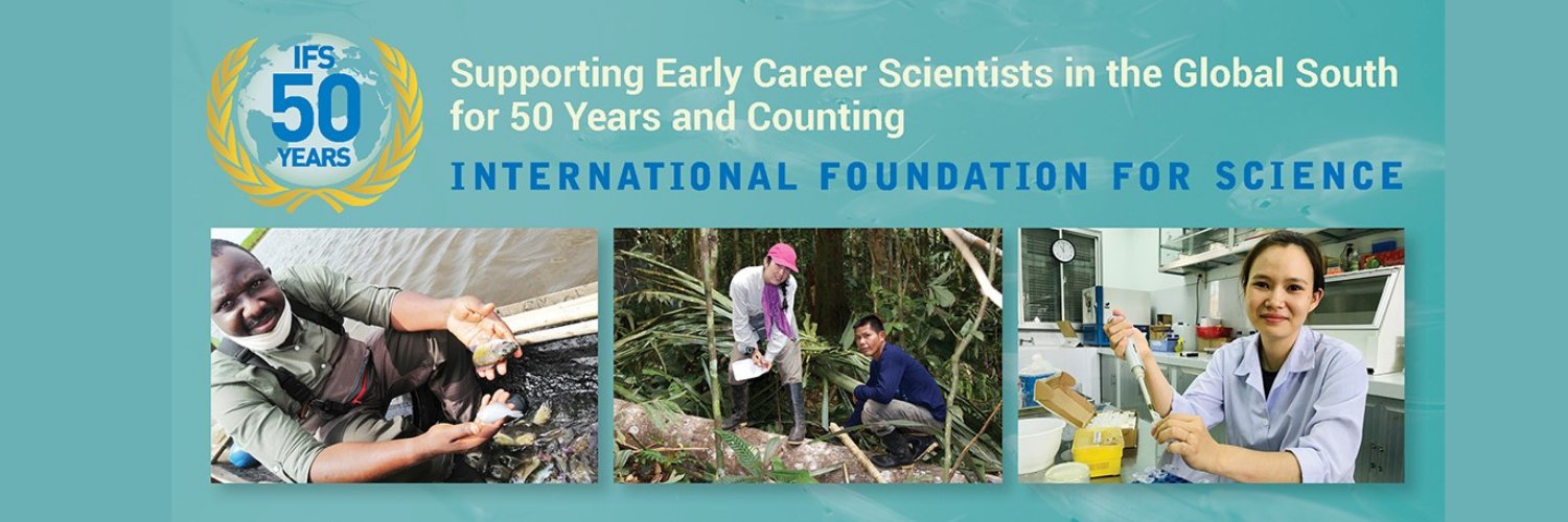 INTERNATIONAL FOUNDATION FOR SCIENCE banner