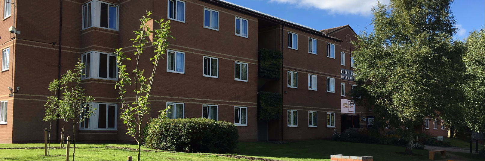 The Green Community banner