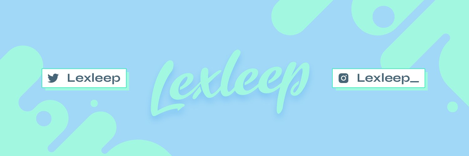 Lexleep's profile banner image