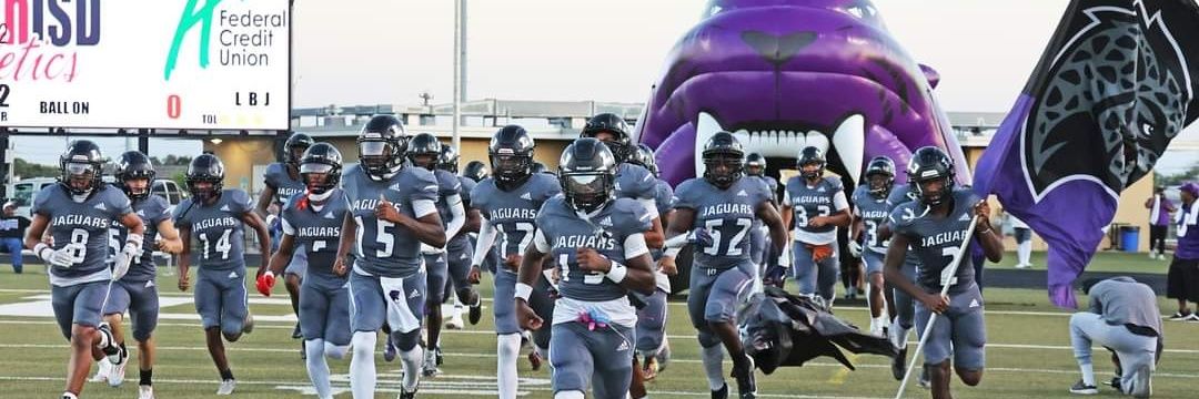 LBJ Jaguars banner