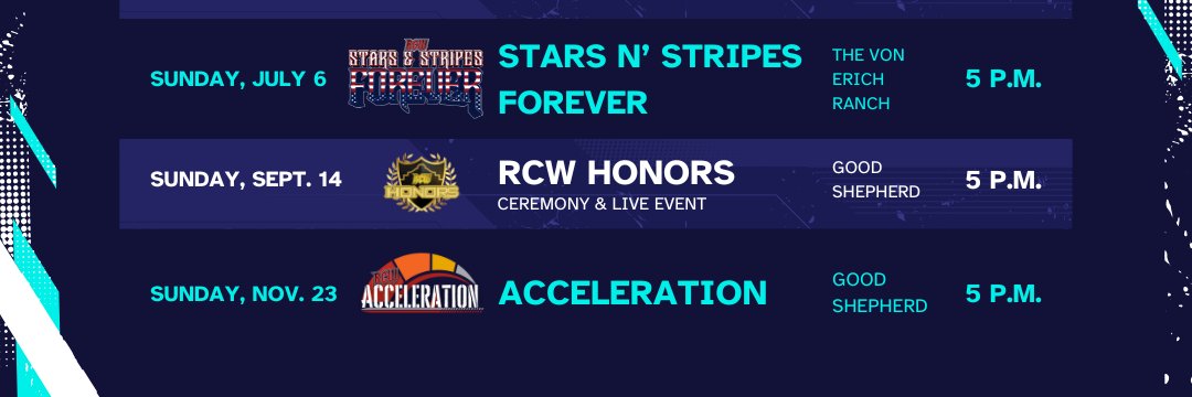 RCW Wrestling's banner