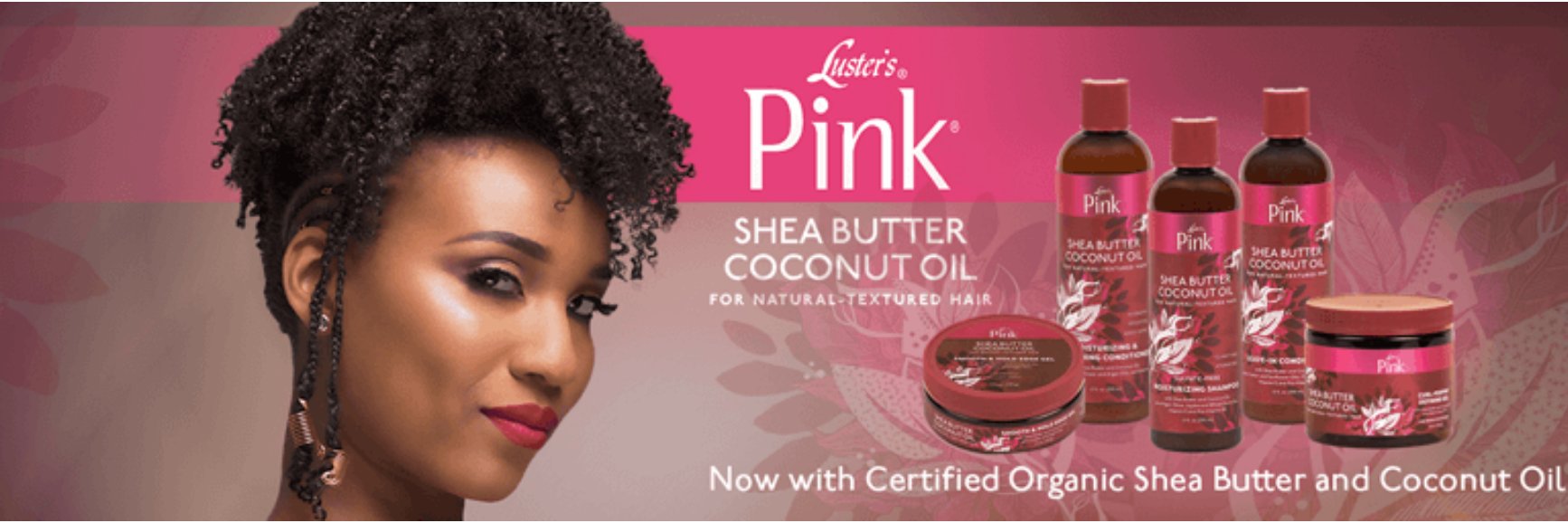 Luster's Pink banner