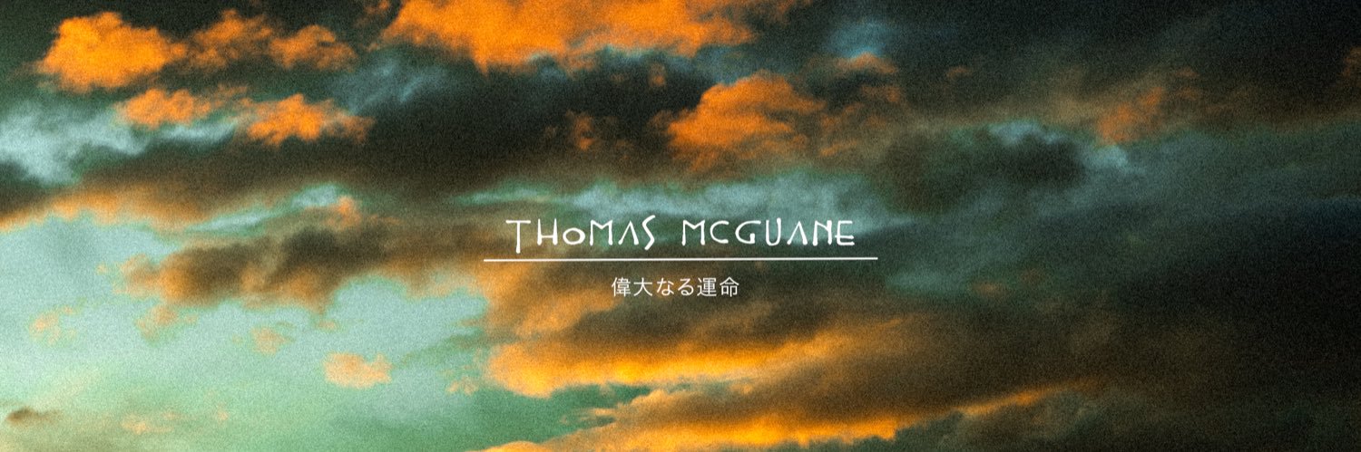 ThomasMcGuane's profile banner image