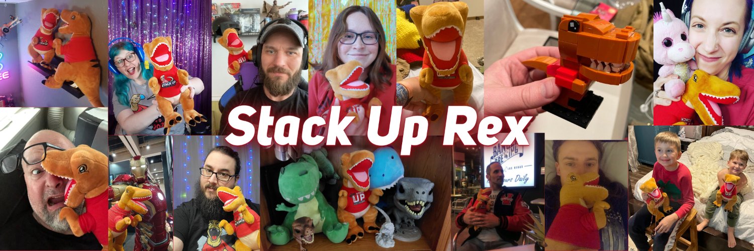 Stack Up Rex banner