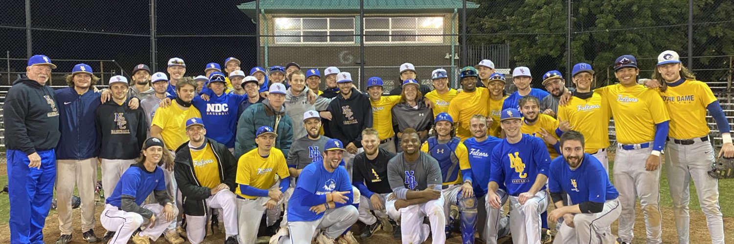 Notre Dame College Baseball Profile Banner