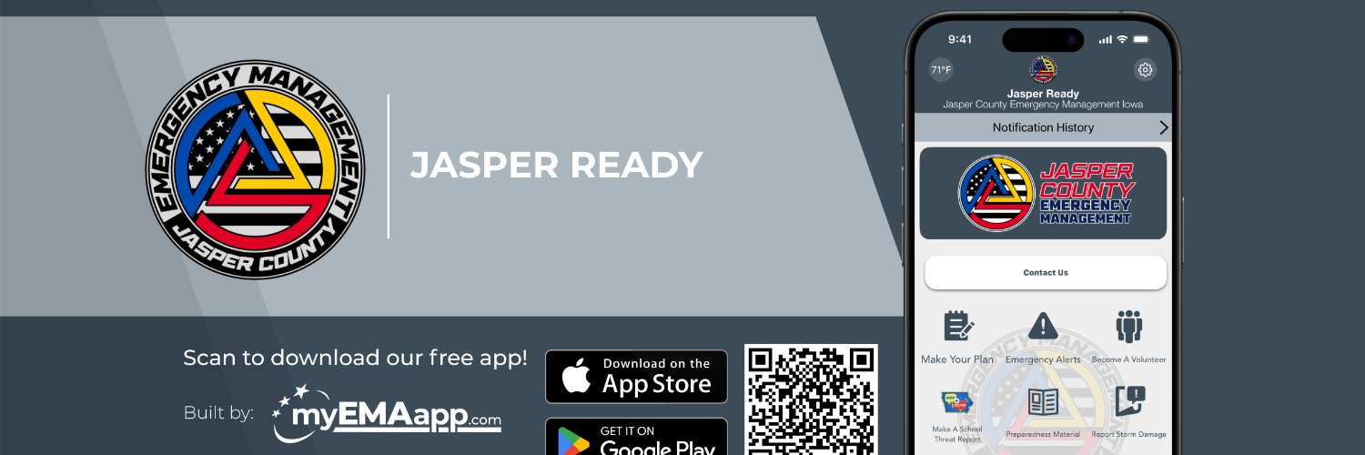 Jasper County EMA banner