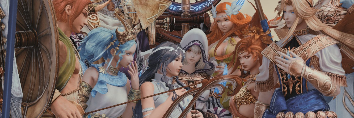 𝓁𝒾𝒶 💫 is playing xiv again banner