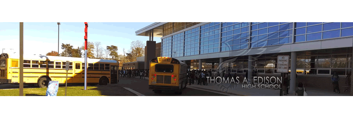 Edison HS banner