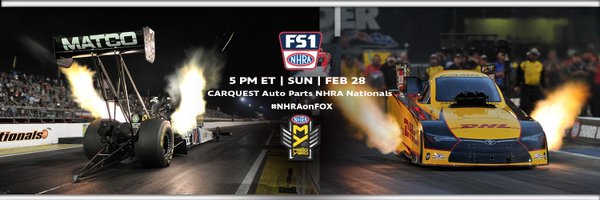NHRAonFOX Profile Banner