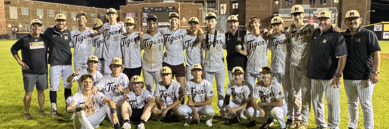 MHS Tigers Baseball banner