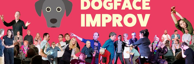 Dogface Improv banner