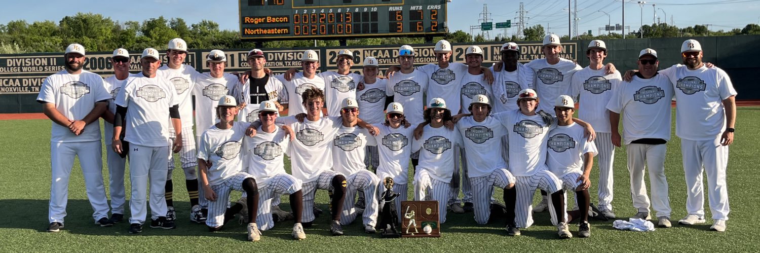 Roger Bacon Baseball's banner