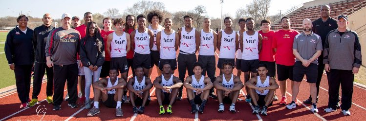 SGP Track and Field banner