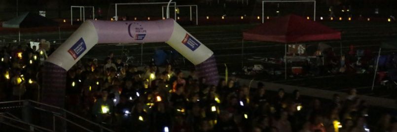 RV Relay For Life banner