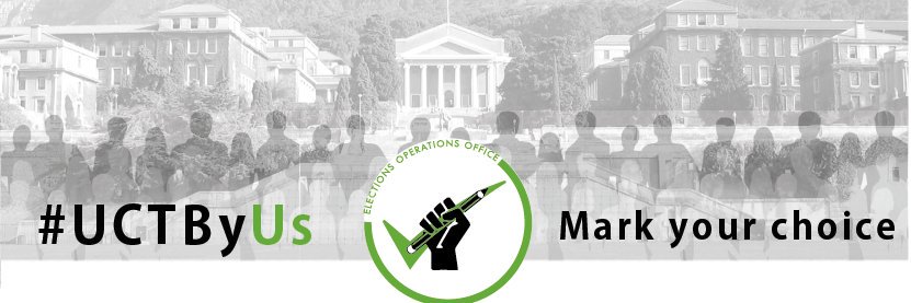 UCT SRC & Faculty Council Elections banner