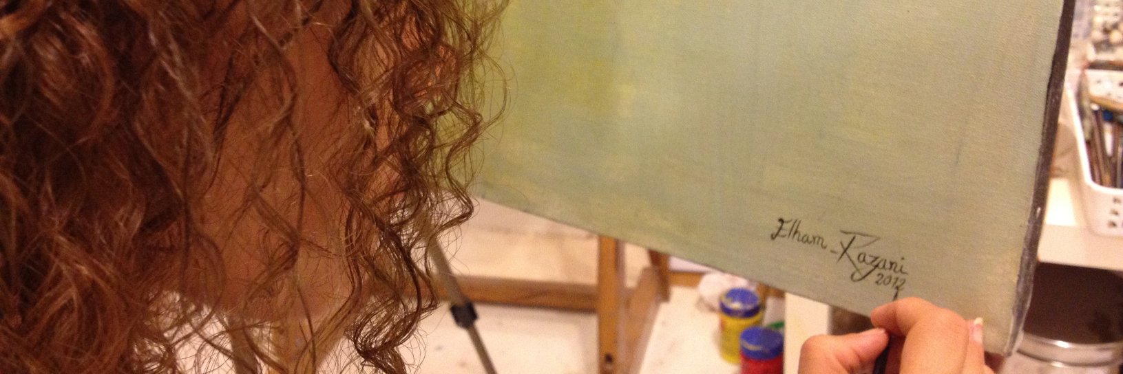 ElhamRazaniArtist banner