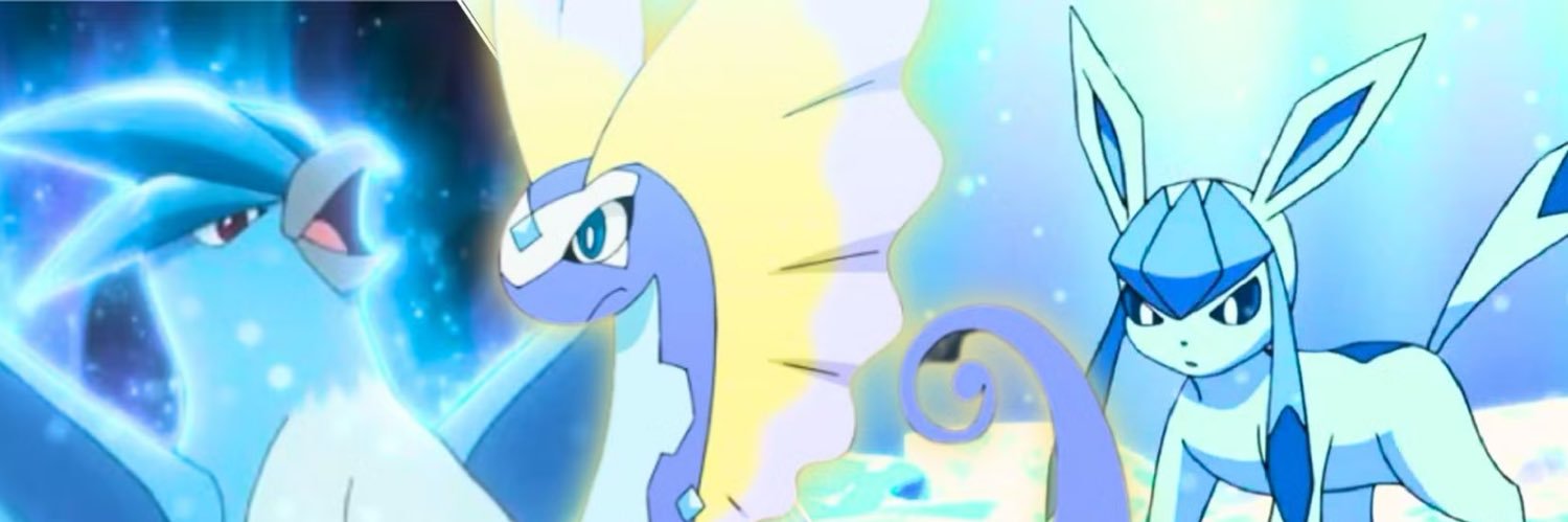 Ice Type Pokémon banner