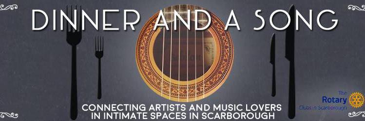 Dinner and a Song banner