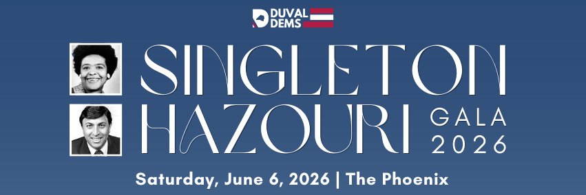 Duval County Democratic Party banner