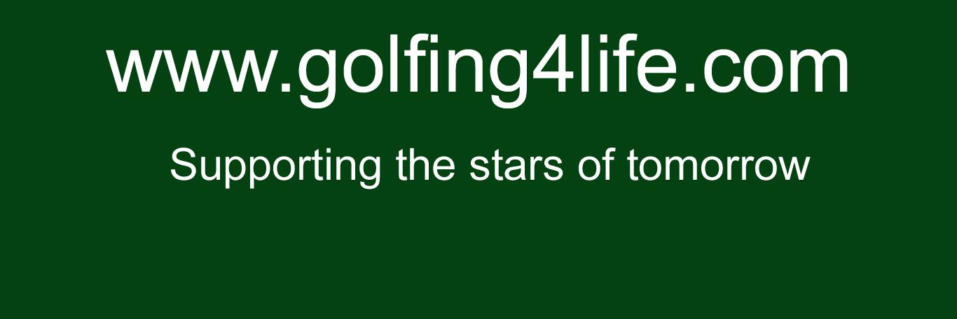 Golfing4Life banner