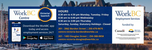 VictoriaWorkBC Profile Banner