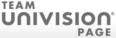 Team Univision Page banner