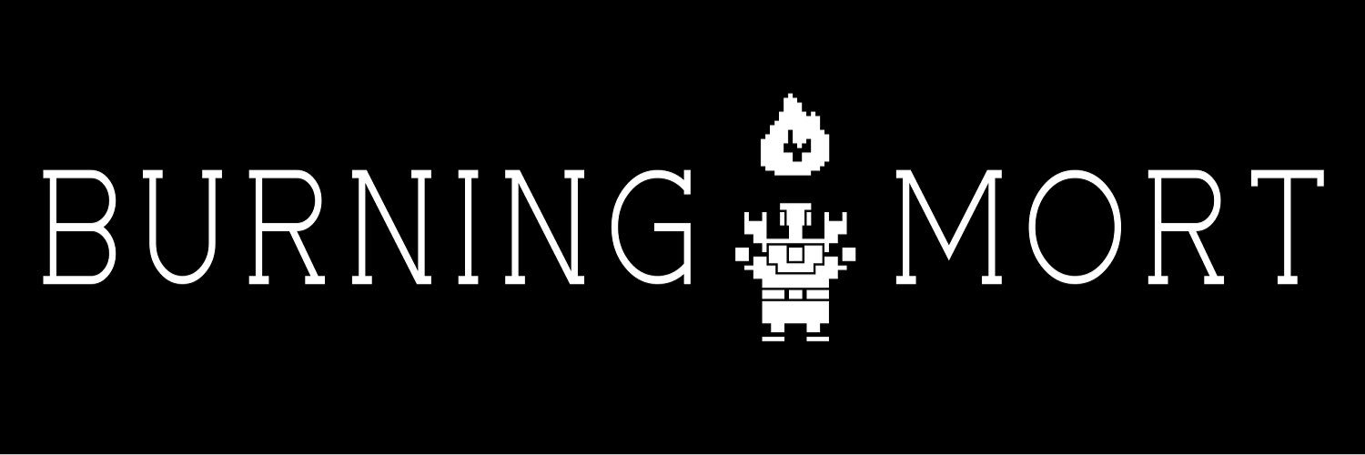 Burning Mort banner