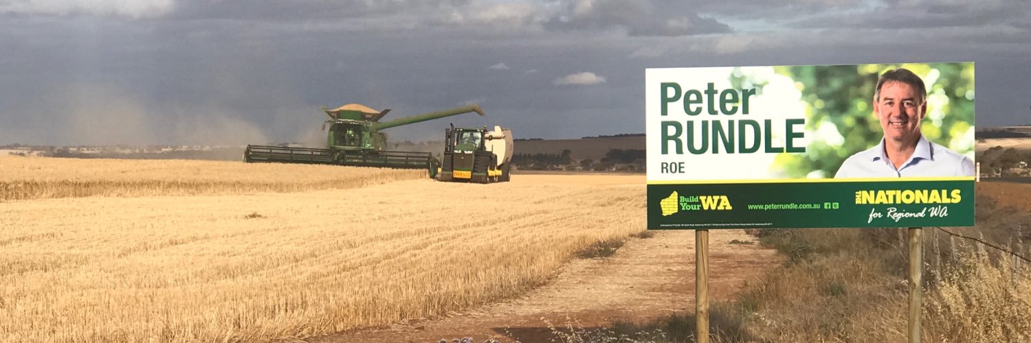 Peter Rundle MLA banner